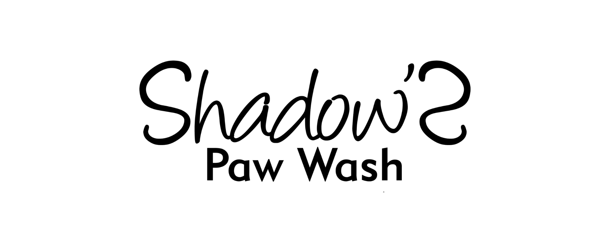 Shadows Text Logo - Drop Shadow